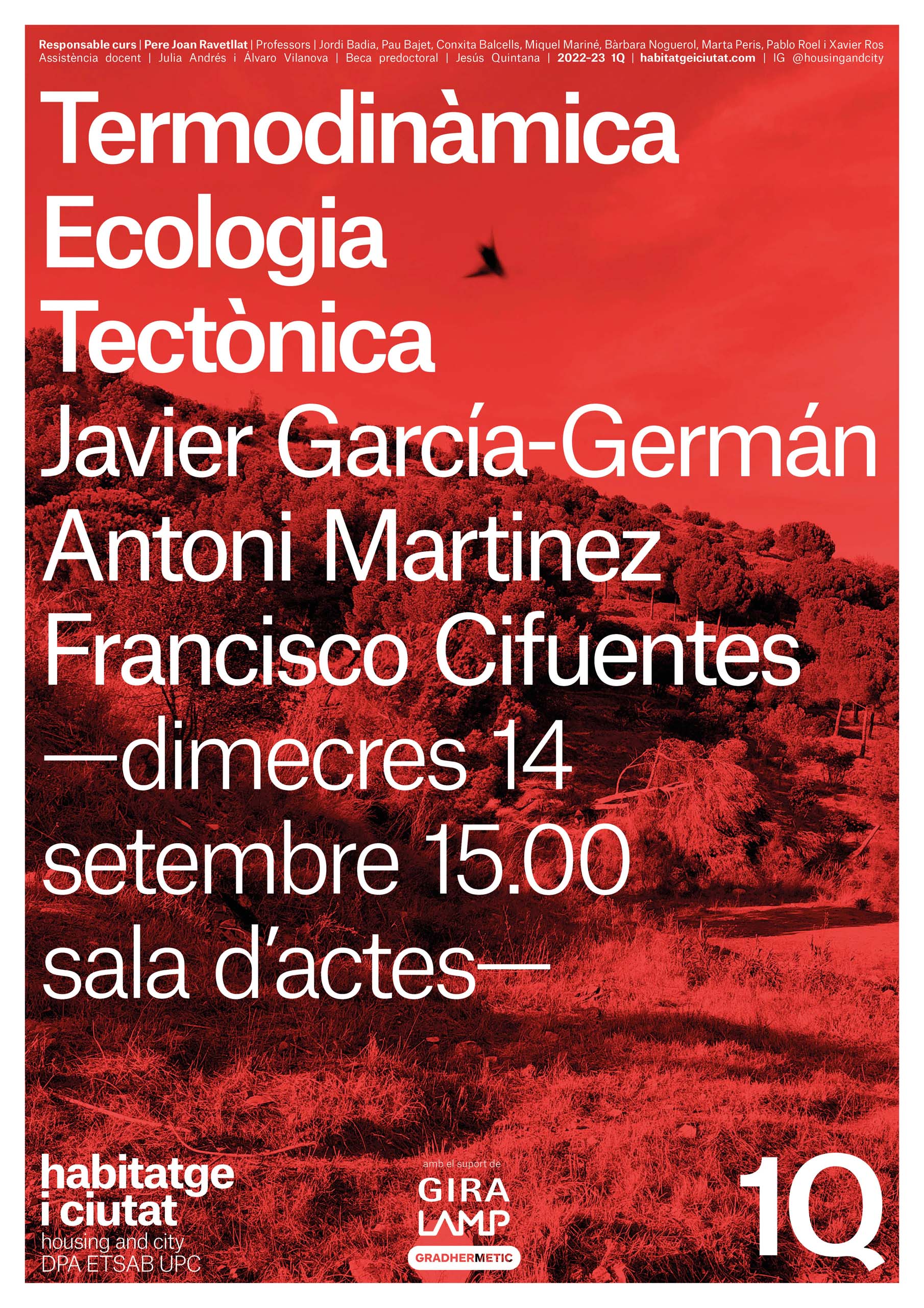 Termodinàmica. Ecologia. Tectònica | Javier García-Germán